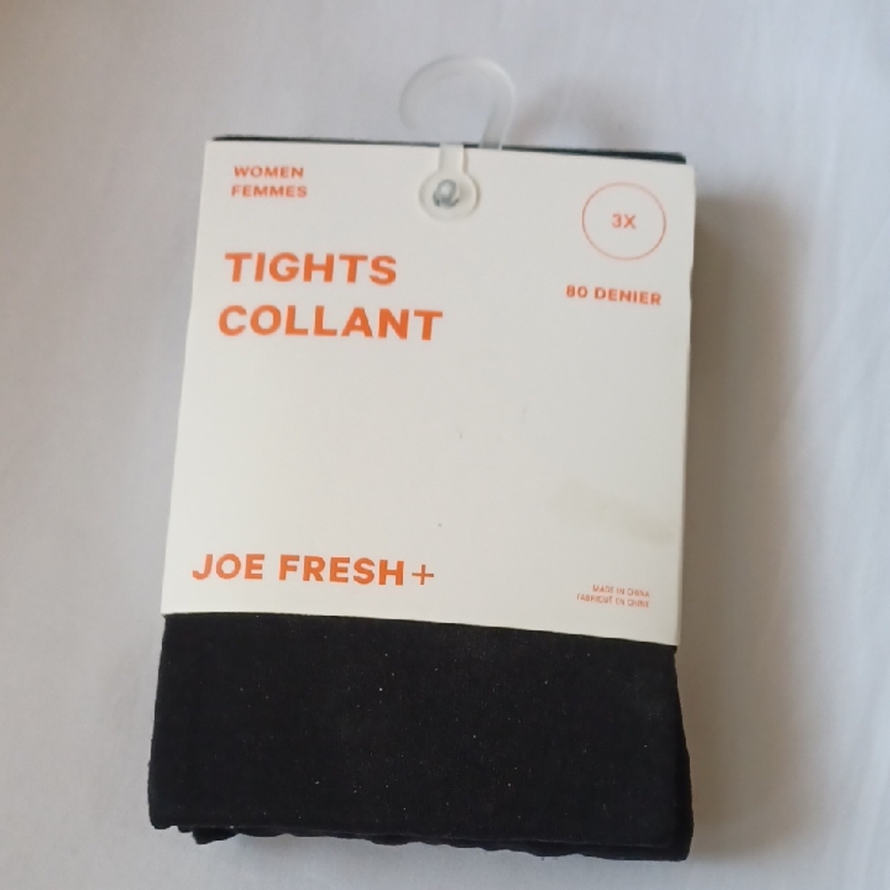 4/$40 New Black Tights - Size 3X